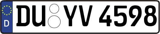 DU-YV4598