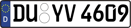 DU-YV4609