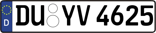DU-YV4625