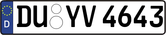 DU-YV4643