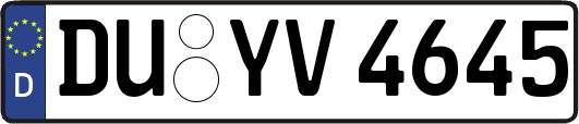 DU-YV4645