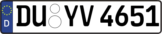 DU-YV4651