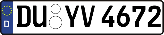 DU-YV4672