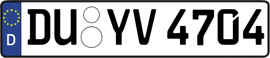DU-YV4704