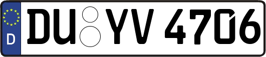 DU-YV4706