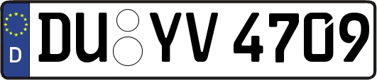 DU-YV4709