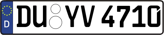 DU-YV4710