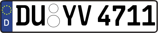 DU-YV4711