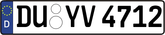 DU-YV4712
