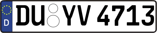 DU-YV4713