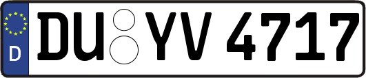 DU-YV4717
