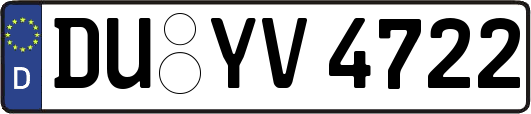DU-YV4722