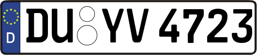 DU-YV4723