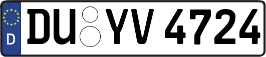 DU-YV4724
