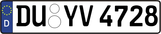 DU-YV4728