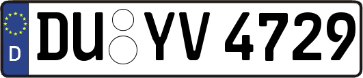 DU-YV4729
