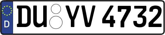 DU-YV4732