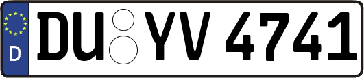 DU-YV4741