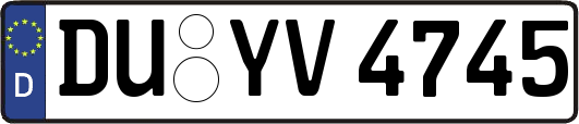 DU-YV4745