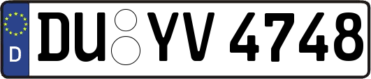 DU-YV4748