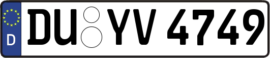 DU-YV4749