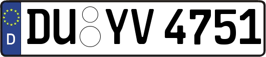DU-YV4751