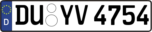 DU-YV4754
