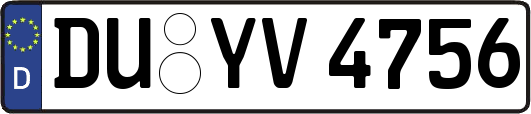 DU-YV4756