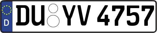 DU-YV4757