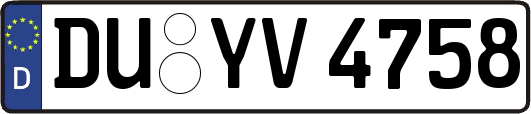 DU-YV4758