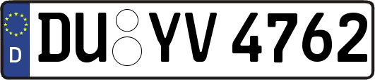 DU-YV4762