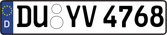 DU-YV4768
