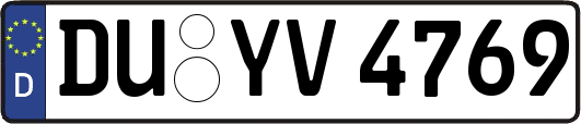 DU-YV4769