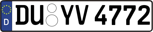 DU-YV4772