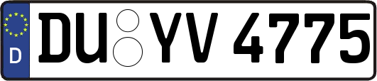 DU-YV4775