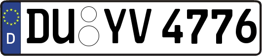 DU-YV4776