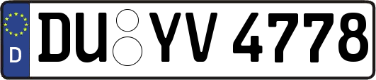 DU-YV4778