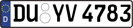 DU-YV4783