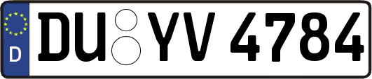 DU-YV4784