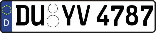 DU-YV4787