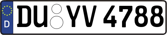 DU-YV4788