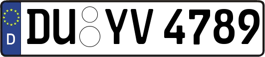 DU-YV4789