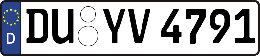 DU-YV4791