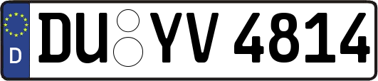 DU-YV4814