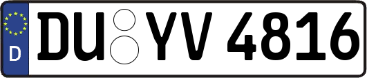 DU-YV4816