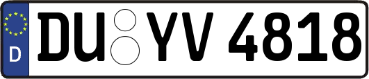 DU-YV4818