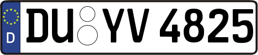 DU-YV4825