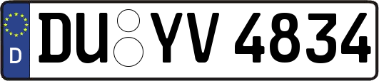 DU-YV4834