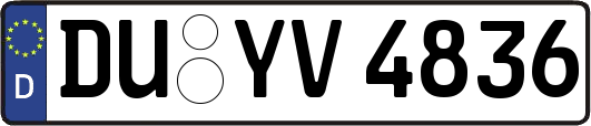 DU-YV4836