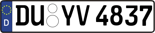 DU-YV4837